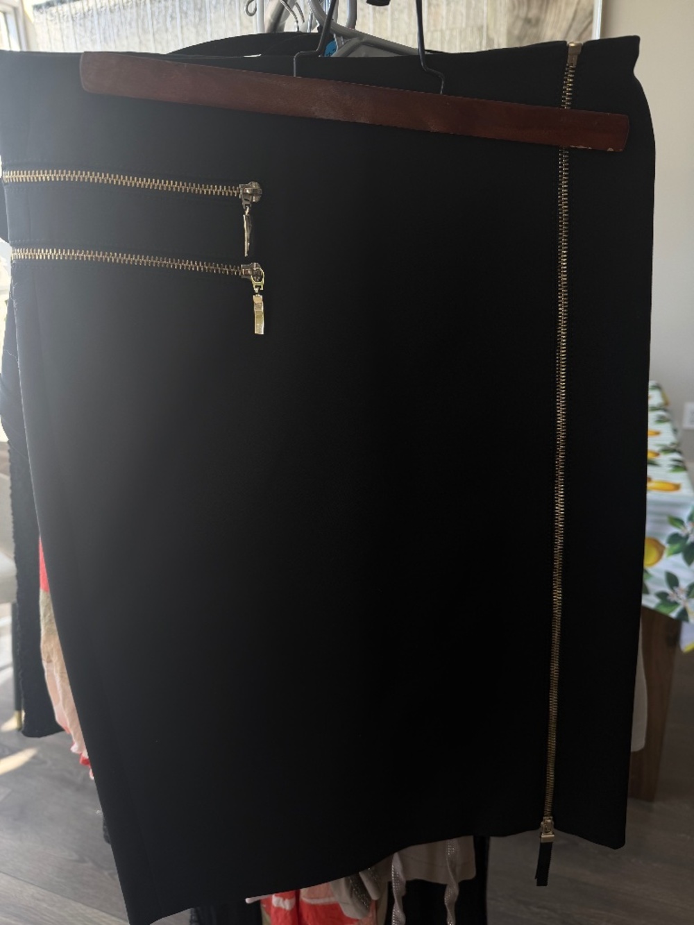 Zara black skirt